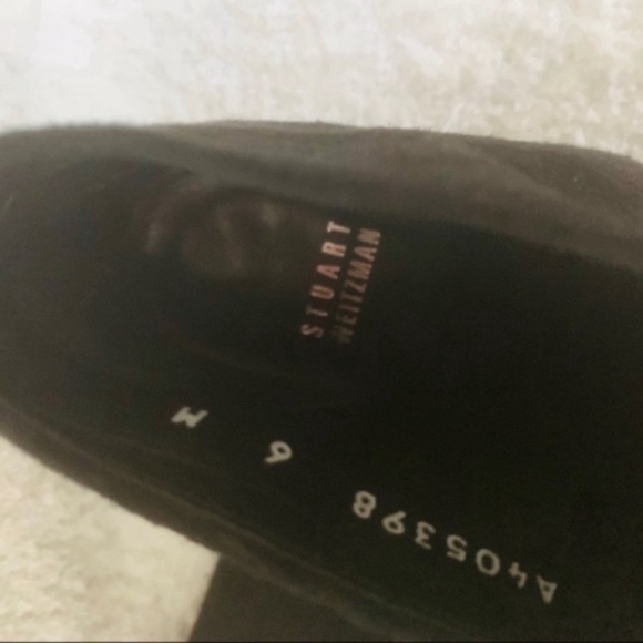 Stuart Weitzman Black Wedge Bootie - Picture 7 of 8